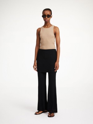 By Malene Birger Bolone Trousers Black | UK_BB77284