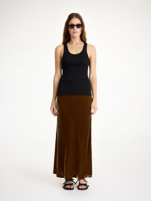 By Malene Birger Boshan Midi Skirts Bison | UK_BB61943