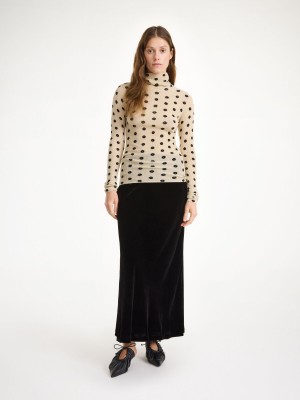 By Malene Birger Boshan Midi Skirts Black | UK_BB64382