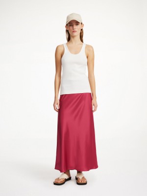 By Malene Birger Boshan Midi Skirts Wild berries | UK_BB20498