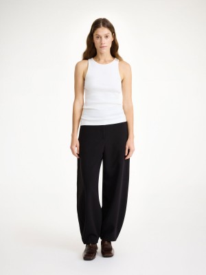 By Malene Birger Carlien High-waist Trousers Black | UK_BB11462