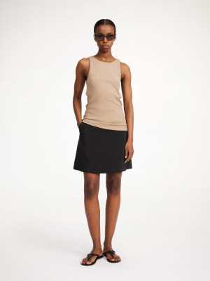 By Malene Birger Isabele Mini Skirts Black | UK_BB20659