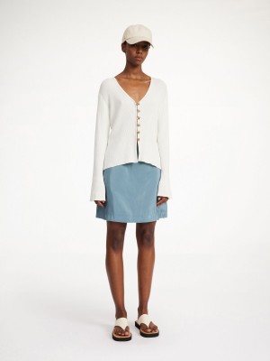 By Malene Birger Isabele Mini Skirts Cool Water | UK_BB10113