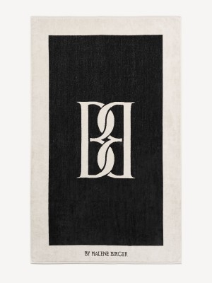 By Malene Birger Lemora Towel Other Accessories Black | UK_BB31951