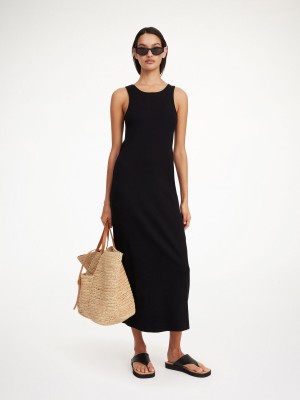 By Malene Birger Lovelo Maxi Dress Black | UK_BB78675