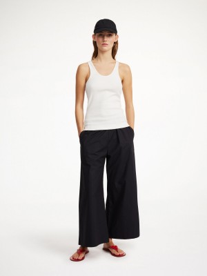 By Malene Birger Luisa High-waisted Trousers Black | UK_BB77777