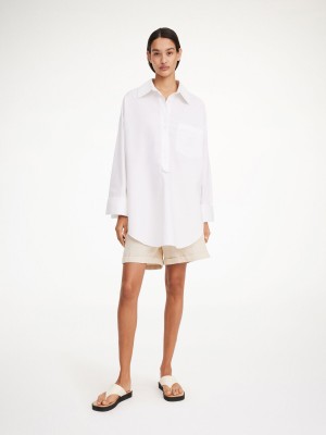 By Malene Birger Maye Organic Cotton Shirts Pure White | UK_BB30248