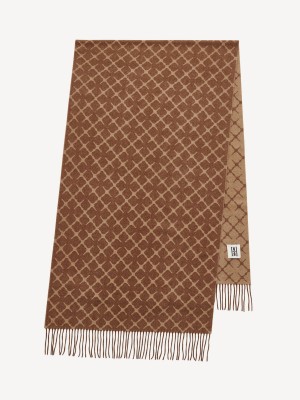 By Malene Birger Ortega Cashmere-blend Scarves Bison | UK_BB72874