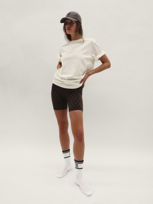 By Malene Birger Siola Atheletic Shorts Dark Mahogany | UK_BB75605