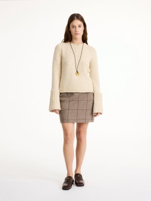 By Malene Birger Vestlinge Mini Skirts Autumn check | UK_BB91469