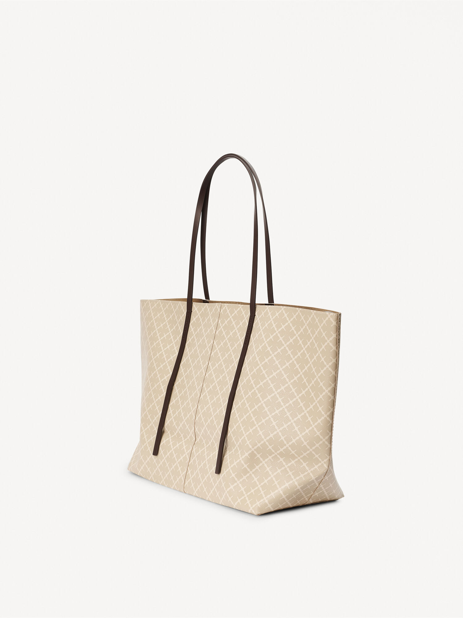 By Malene Birger Abi Printed Tote Bags Feather | UK_BB45114