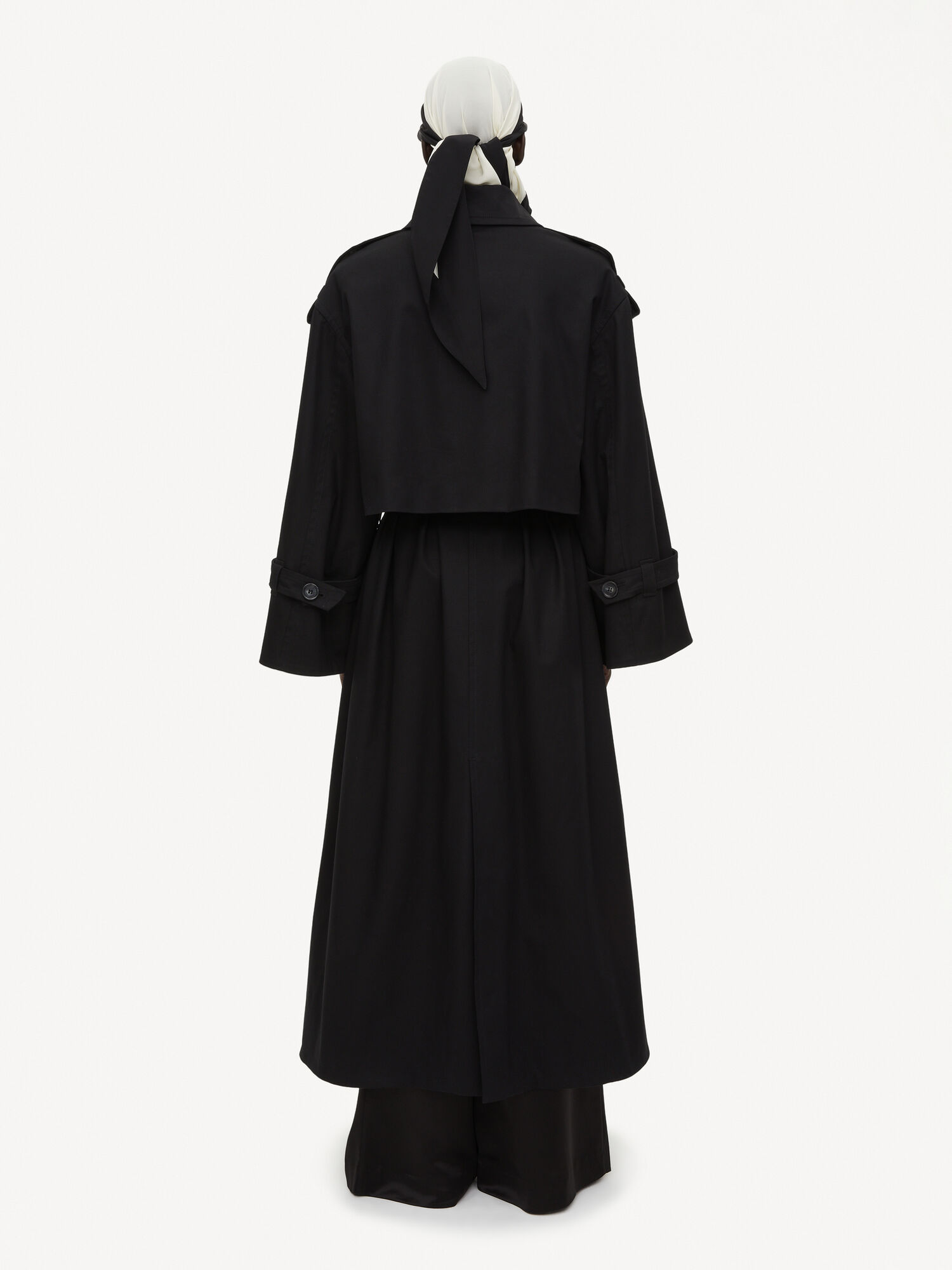 By Malene Birger Alanis Trench Jackets Black | UK_BB51768