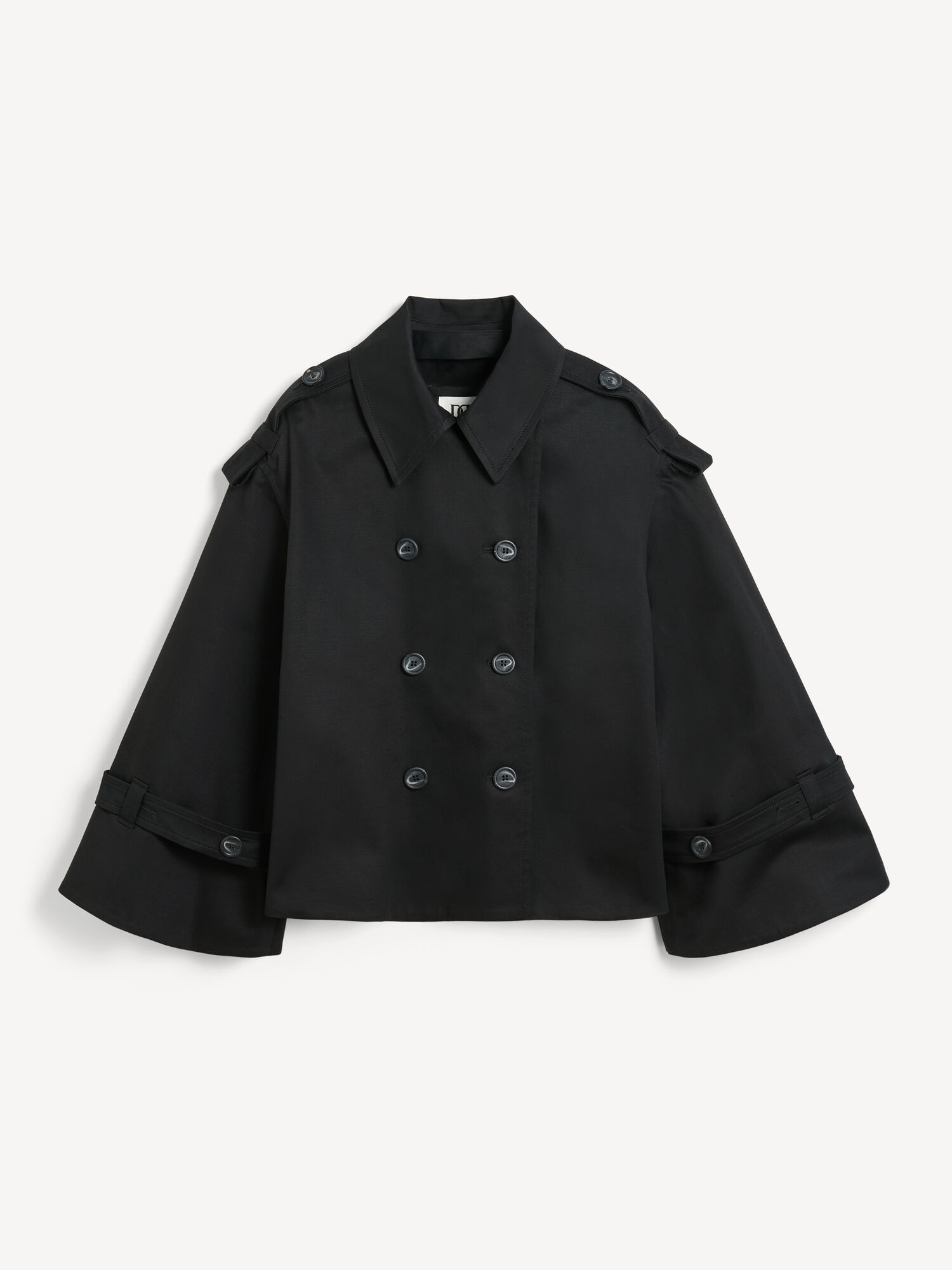 By Malene Birger Alisandra Trench Jackets Black | UK_BB90516