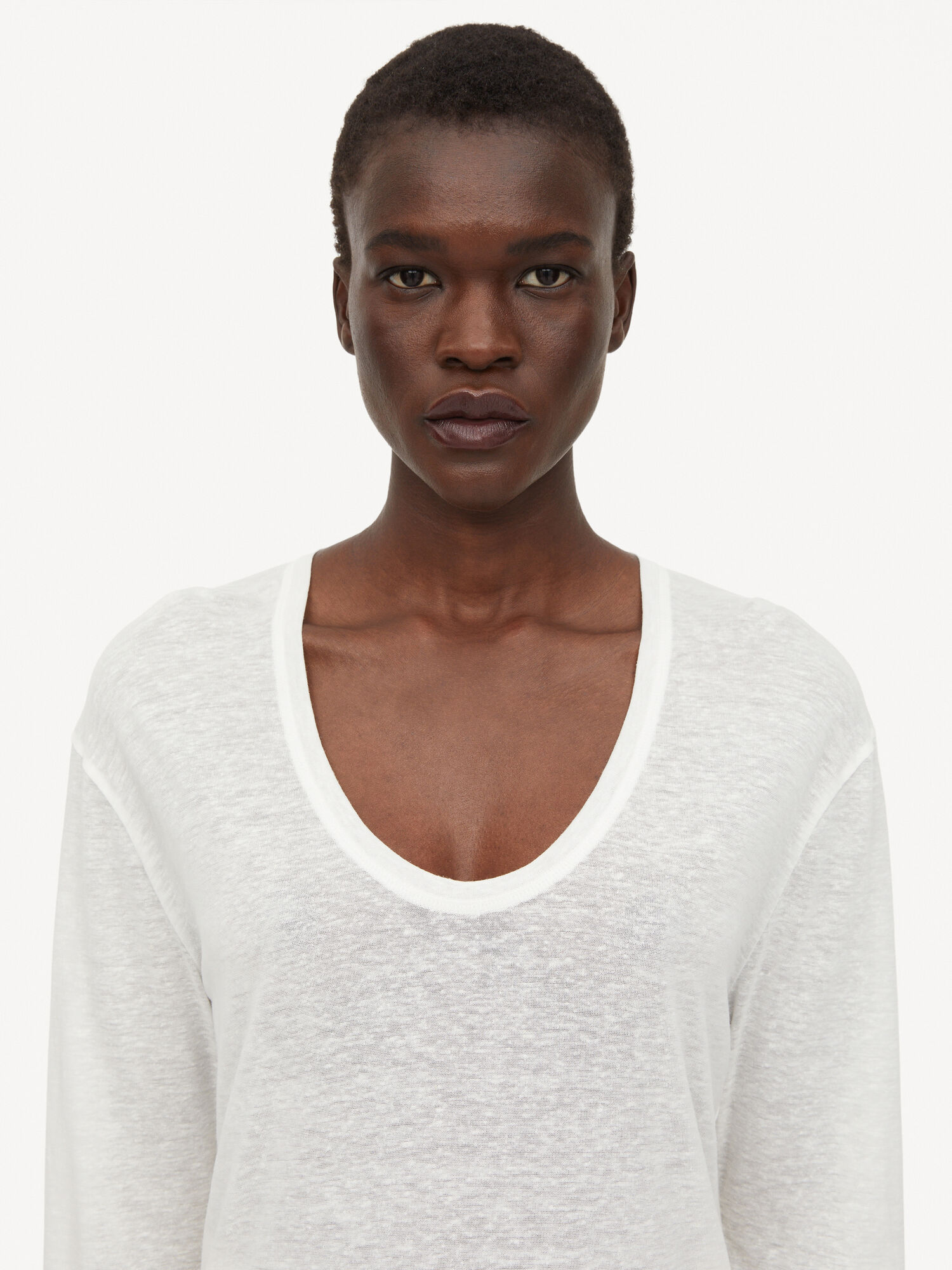 By Malene Birger Amalou Tops Soft White | UK_BB30641