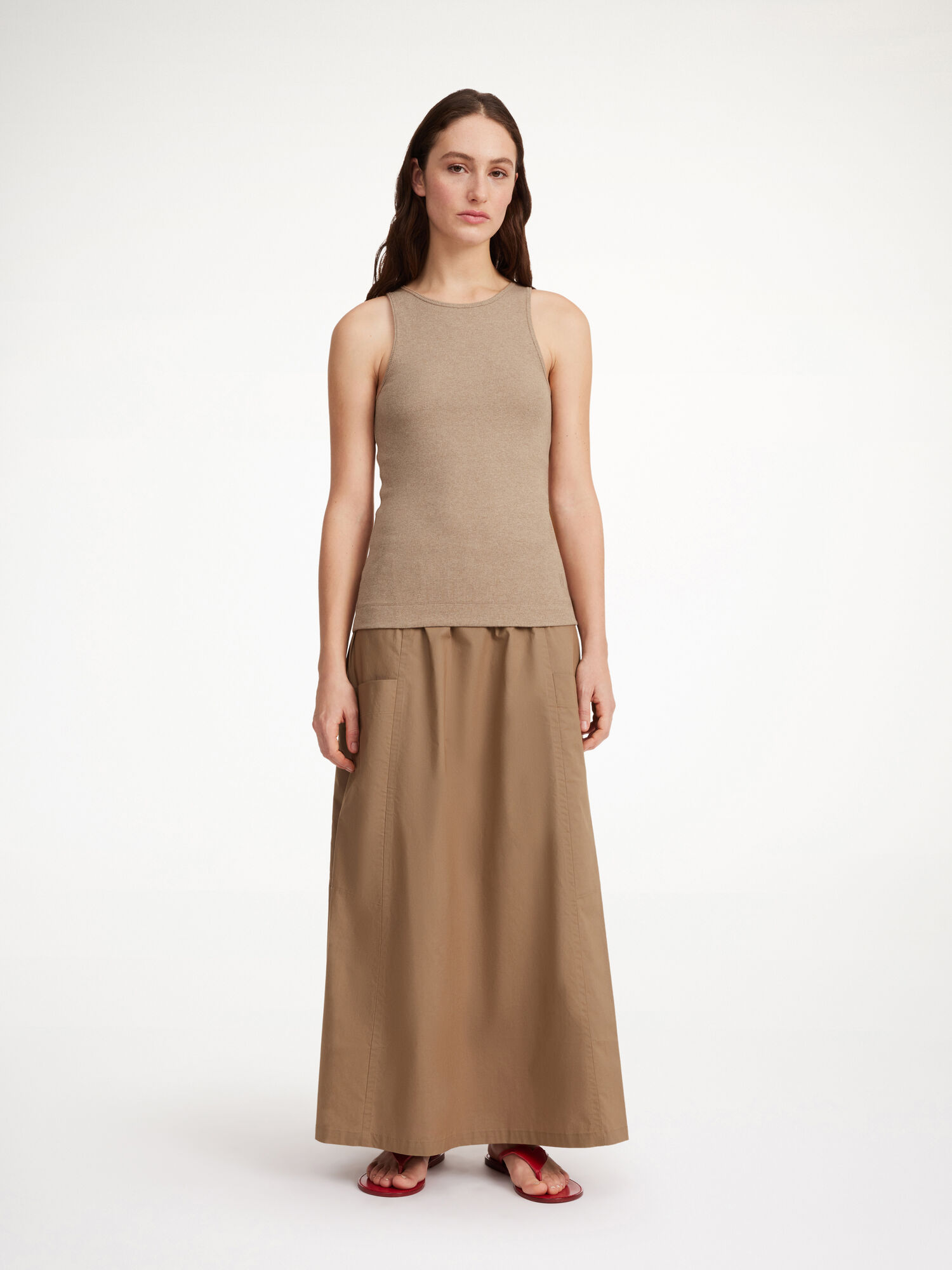 By Malene Birger Amani Organic Cotton Tank Tops Nomad | UK_BB76152