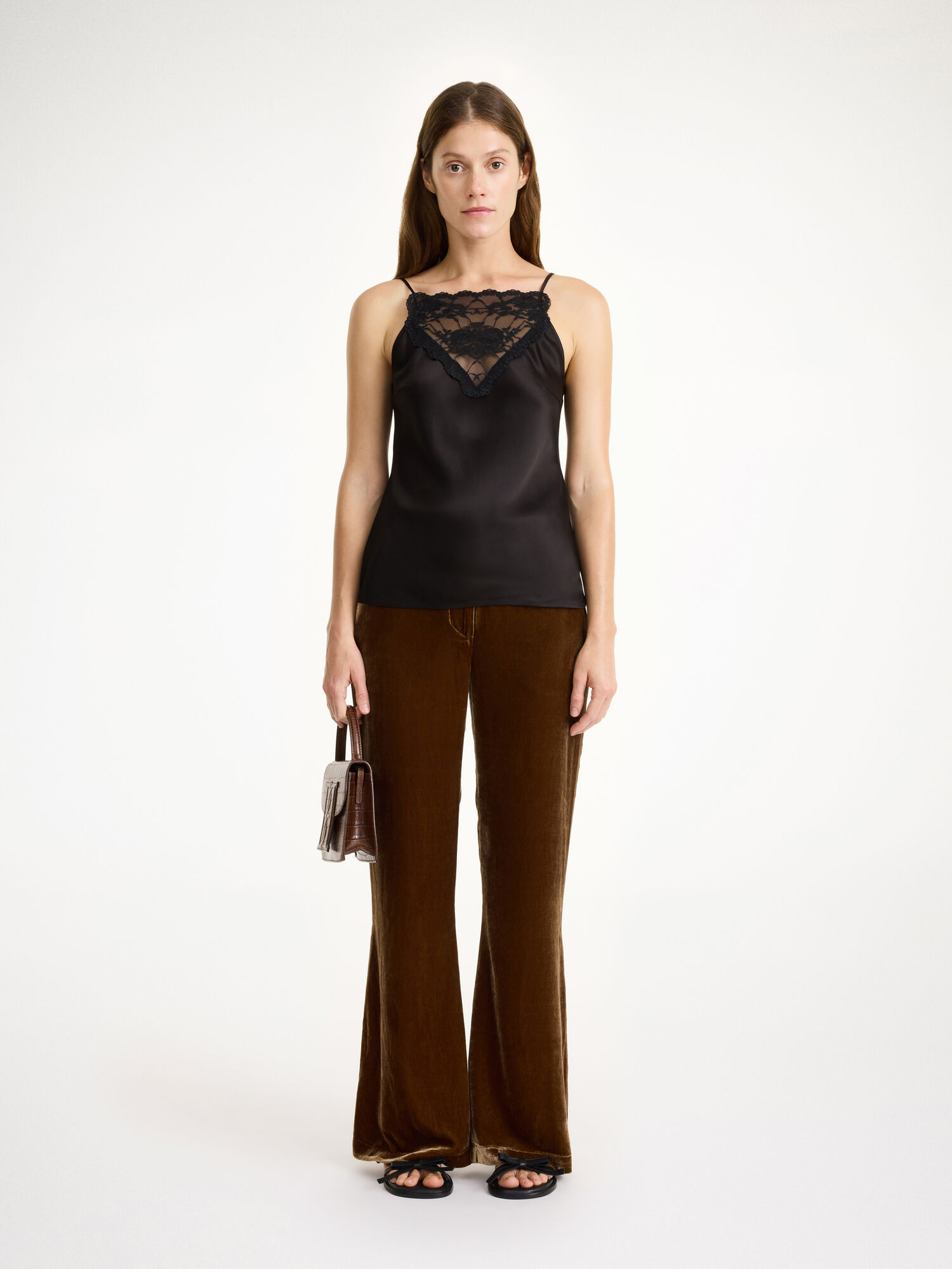 By Malene Birger Amores High-waisted Trousers Bison | UK_BB71485