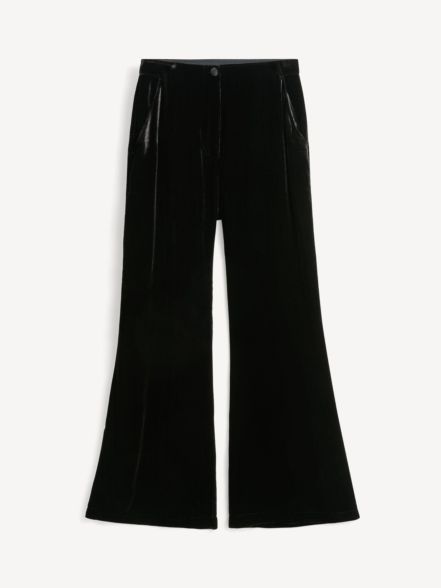 By Malene Birger Amores High-waisted Trousers Black | UK_BB80922