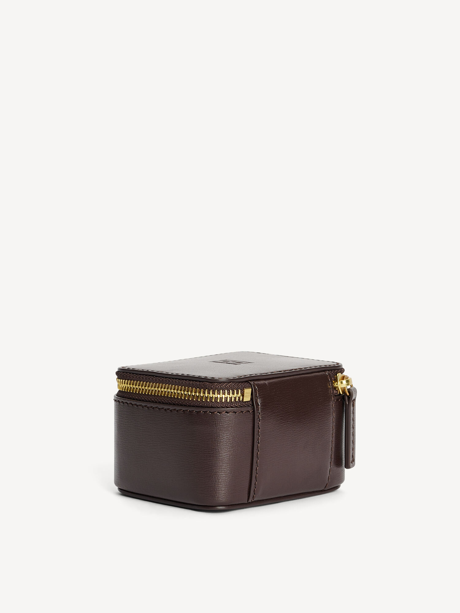 By Malene Birger Aya Bijoux Jewellery Bag Beauty Bags Dark Brown | UK_BB21483