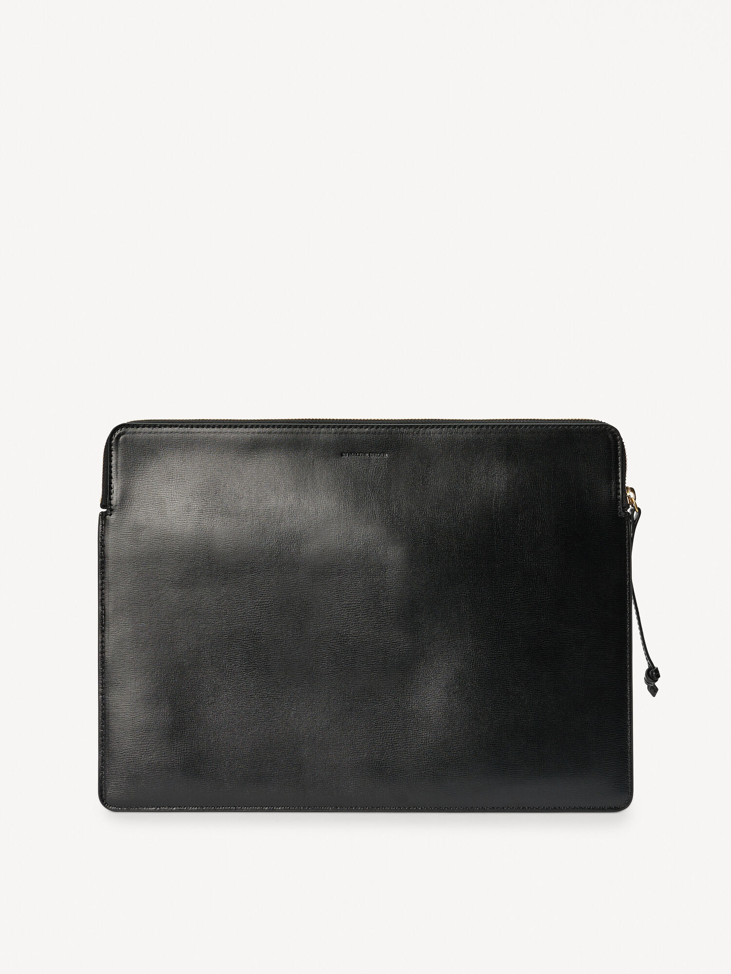 By Malene Birger Aya Leather Laptop Case Other Accessories Black | UK_BB15484