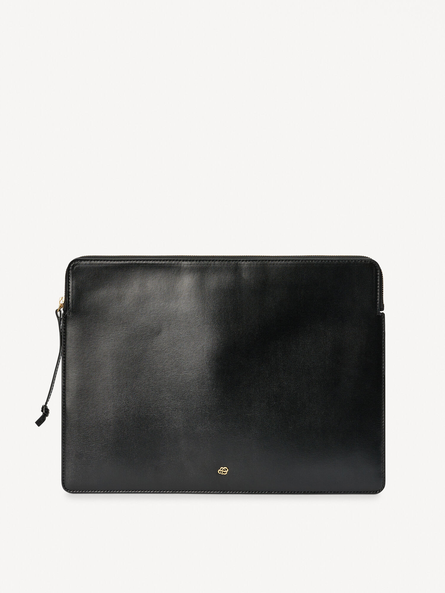 By Malene Birger Aya Leather Laptop Case Other Accessories Black | UK_BB15484