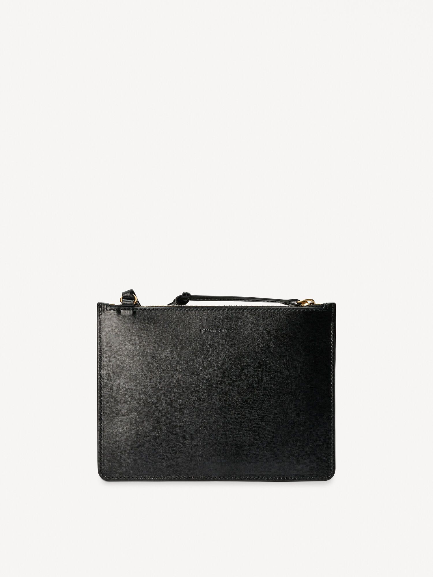 By Malene Birger Aya Leather Purse Bags Black | UK_BB93859