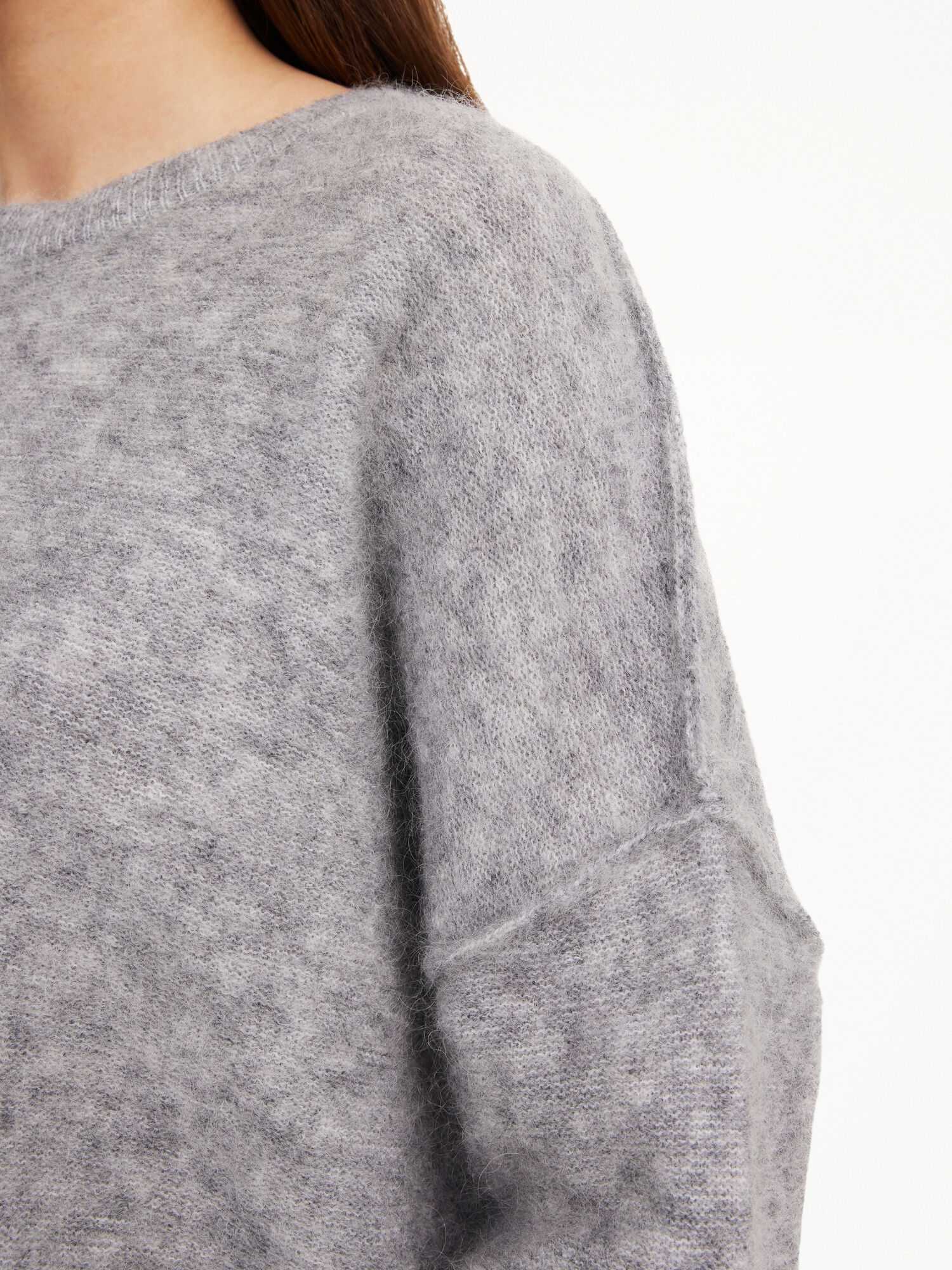 By Malene Birger Biagiorms Sweater Knitwear Grey Melange | UK_BB71954