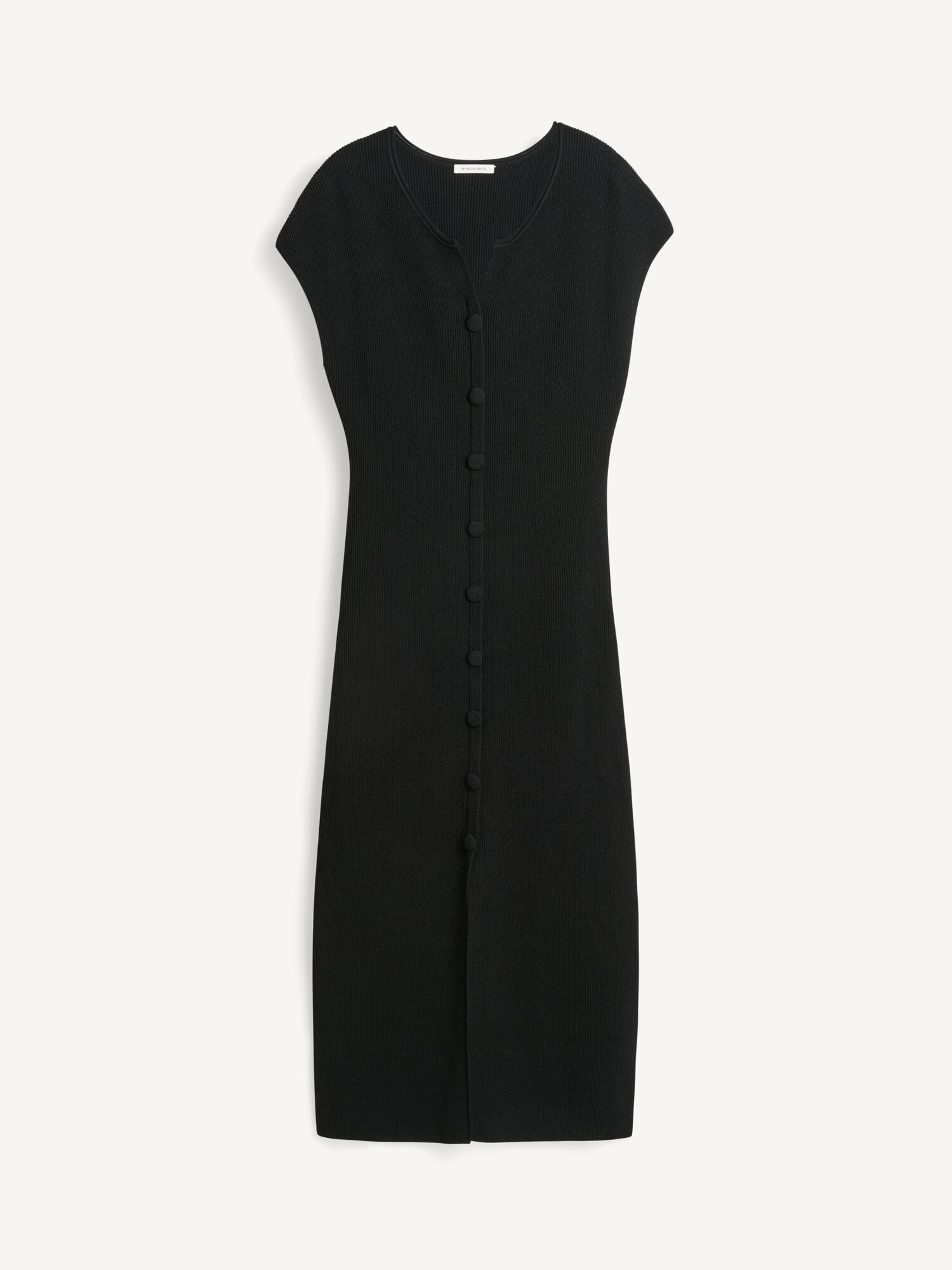 By Malene Birger Bielas Maxi Dress Knitwear Black | UK_BB66219