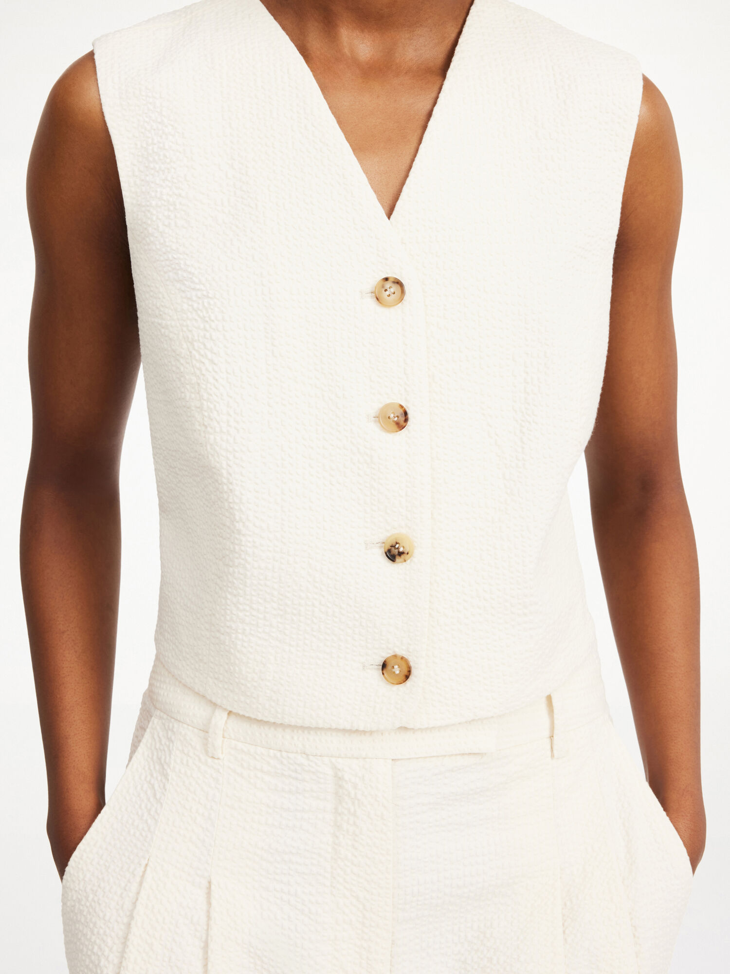 By Malene Birger Blaire Blazers Soft White | UK_BB27419