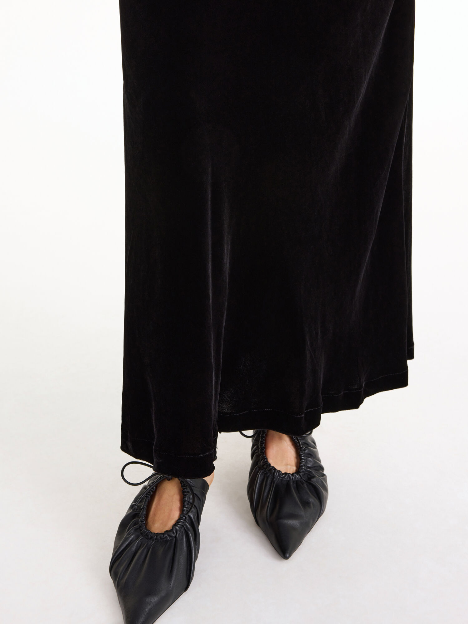 By Malene Birger Boshan Midi Skirts Black | UK_BB64382