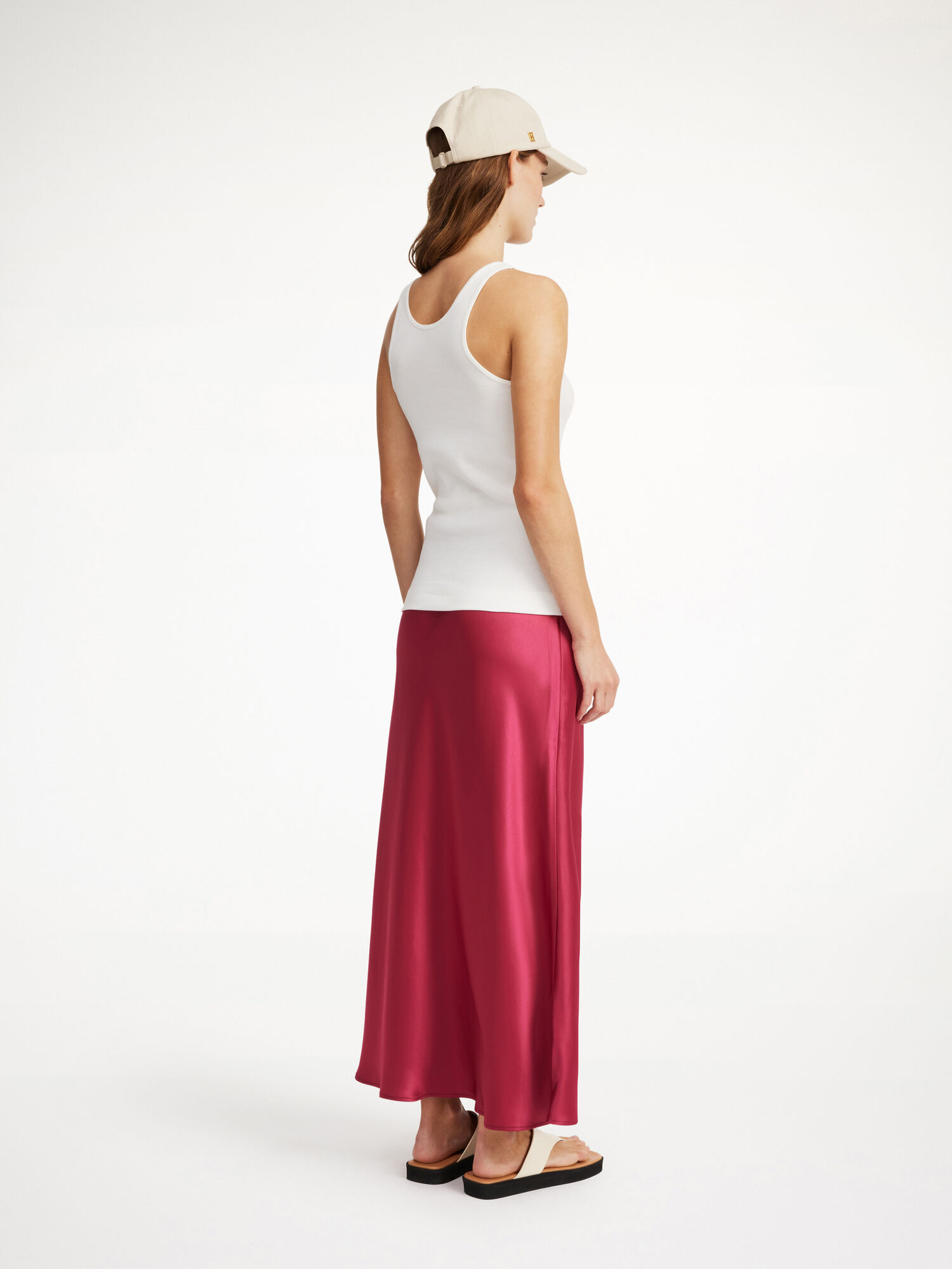 By Malene Birger Boshan Midi Skirts Wild berries | UK_BB20498