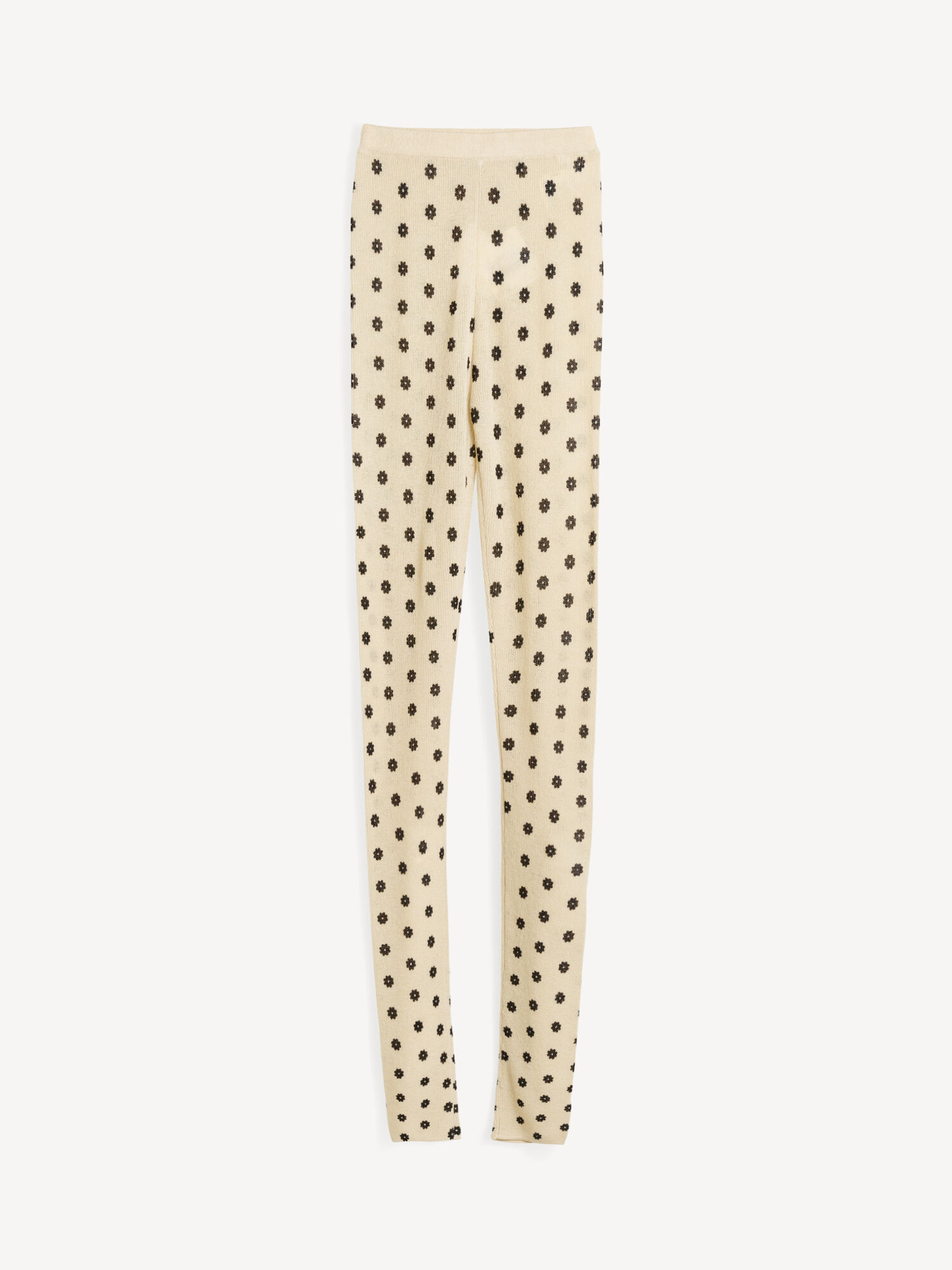 By Malene Birger Breele Wool Leggings Trousers Graphic flower | UK_BB99104