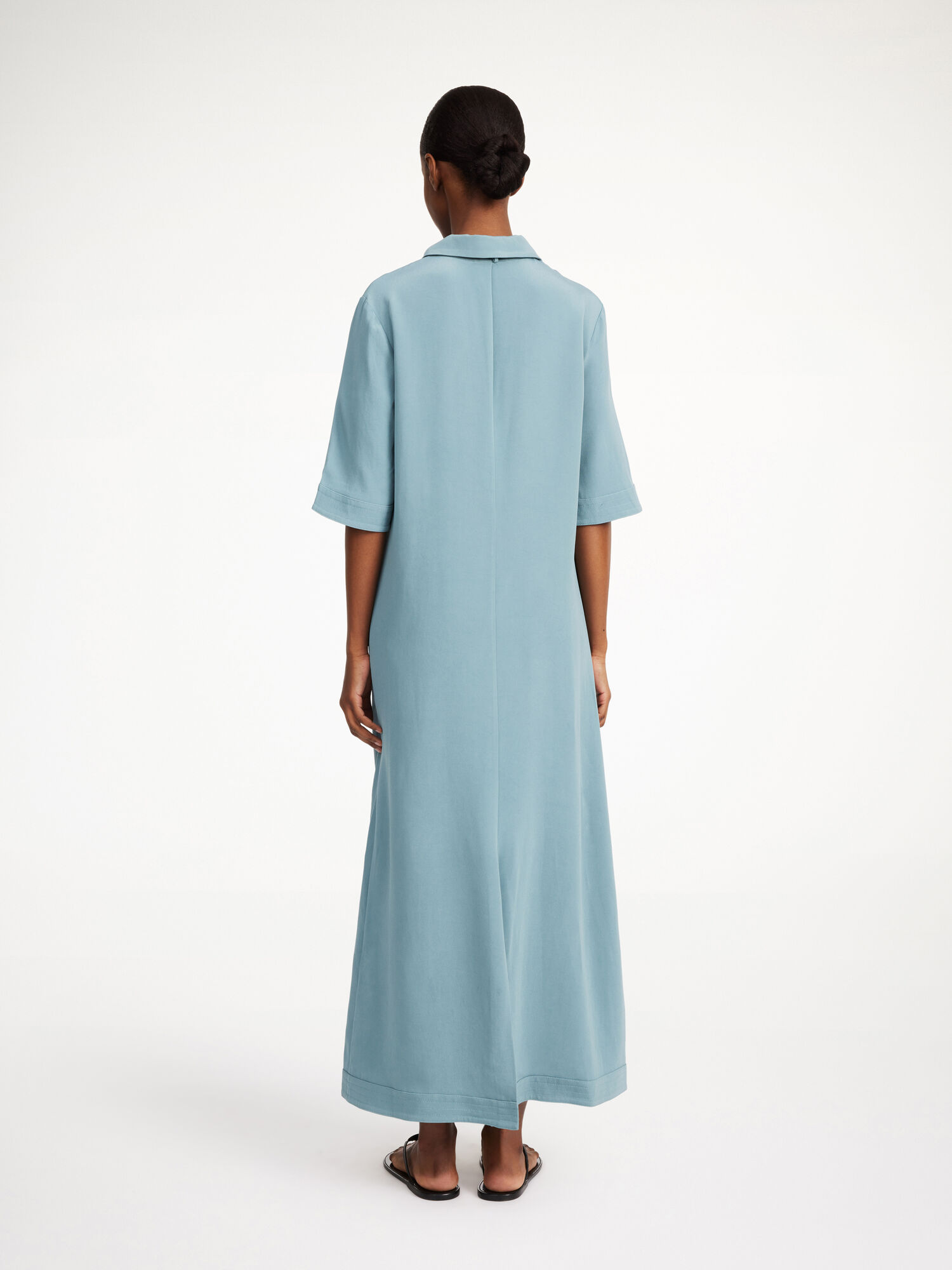 By Malene Birger Brinney Maxi Dress Cool Water | UK_BB90750