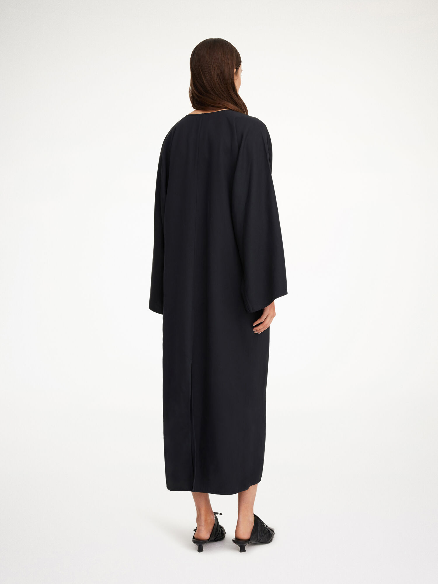 By Malene Birger Cais Maxi Dress Black | UK_BB29047