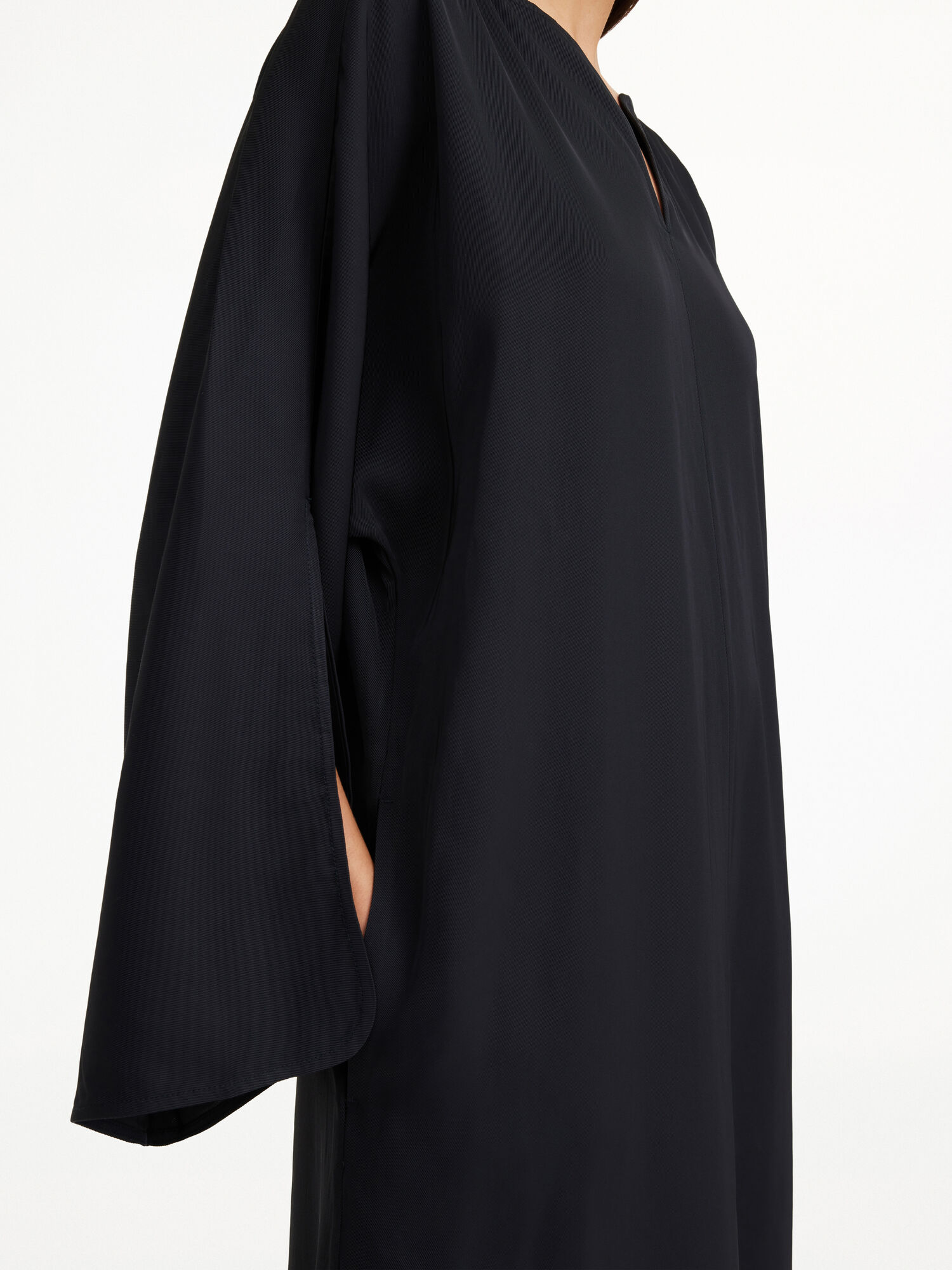 By Malene Birger Cais Maxi Dress Black | UK_BB29047