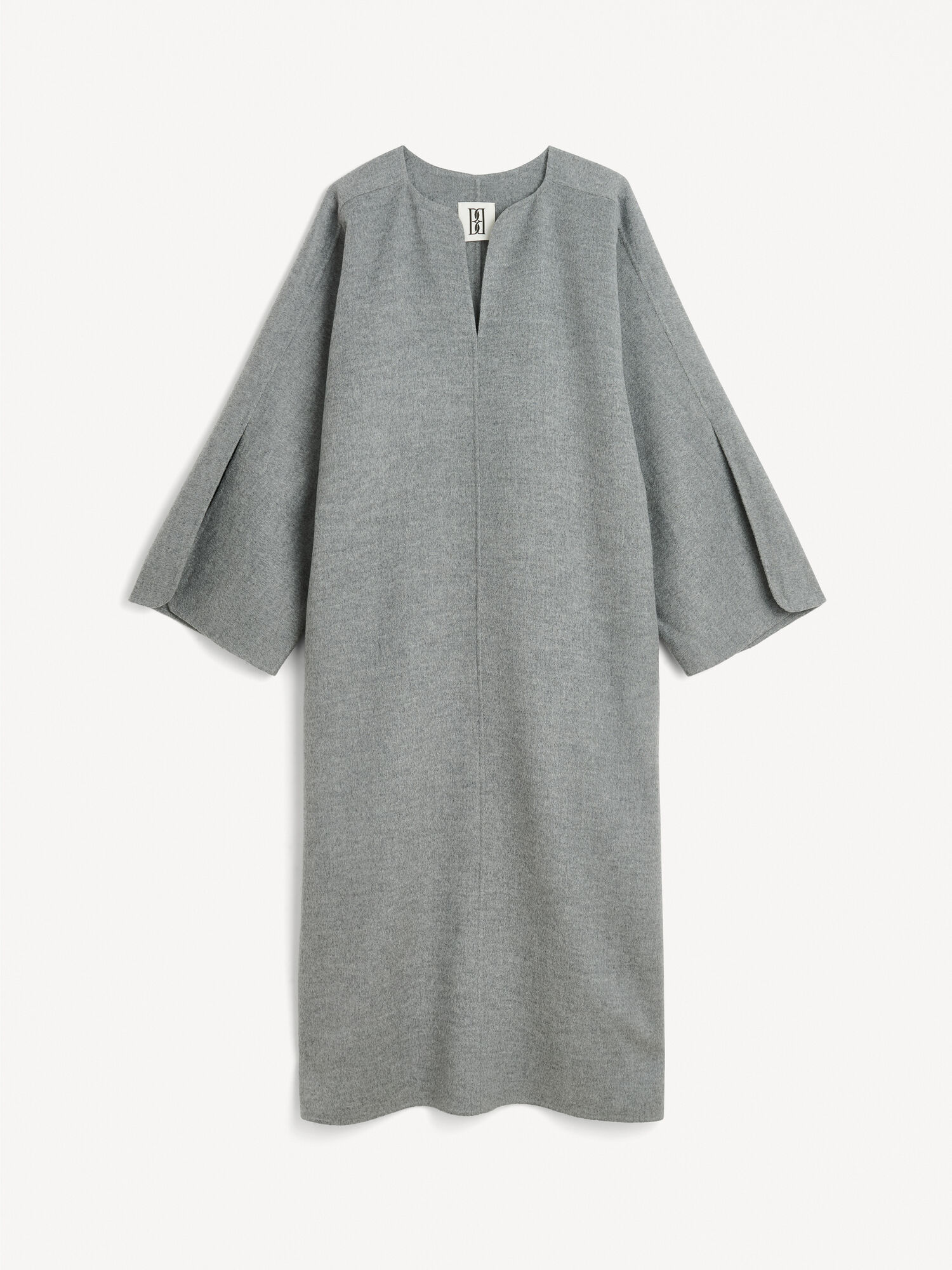 By Malene Birger Cais Maxi Dress Grey Melange | UK_BB42905