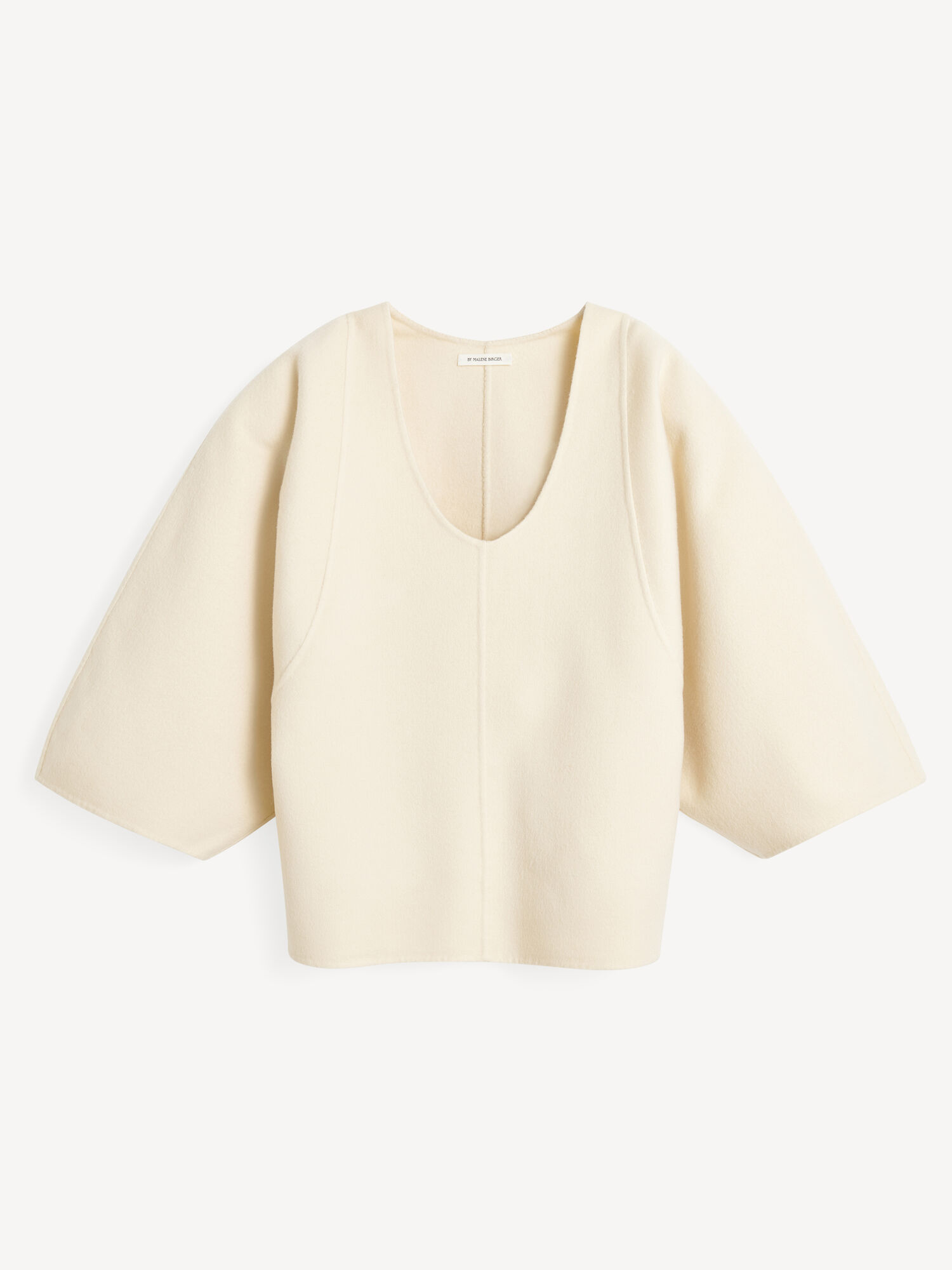 By Malene Birger Calya Wool Blouse Shirts Pearl | UK_BB76757