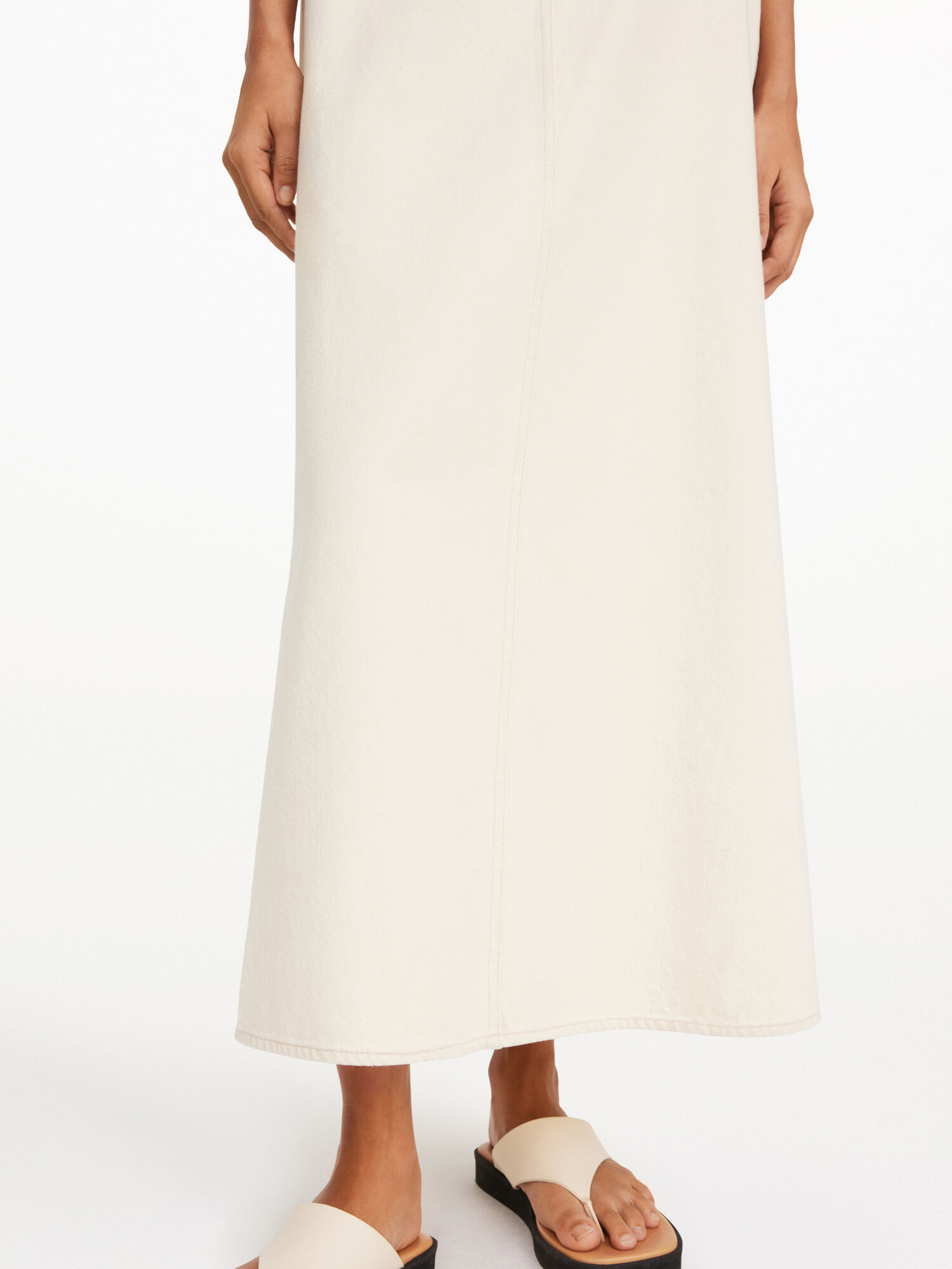 By Malene Birger Carlas Denim Maxi Skirts Mojave Desert | UK_BB61228