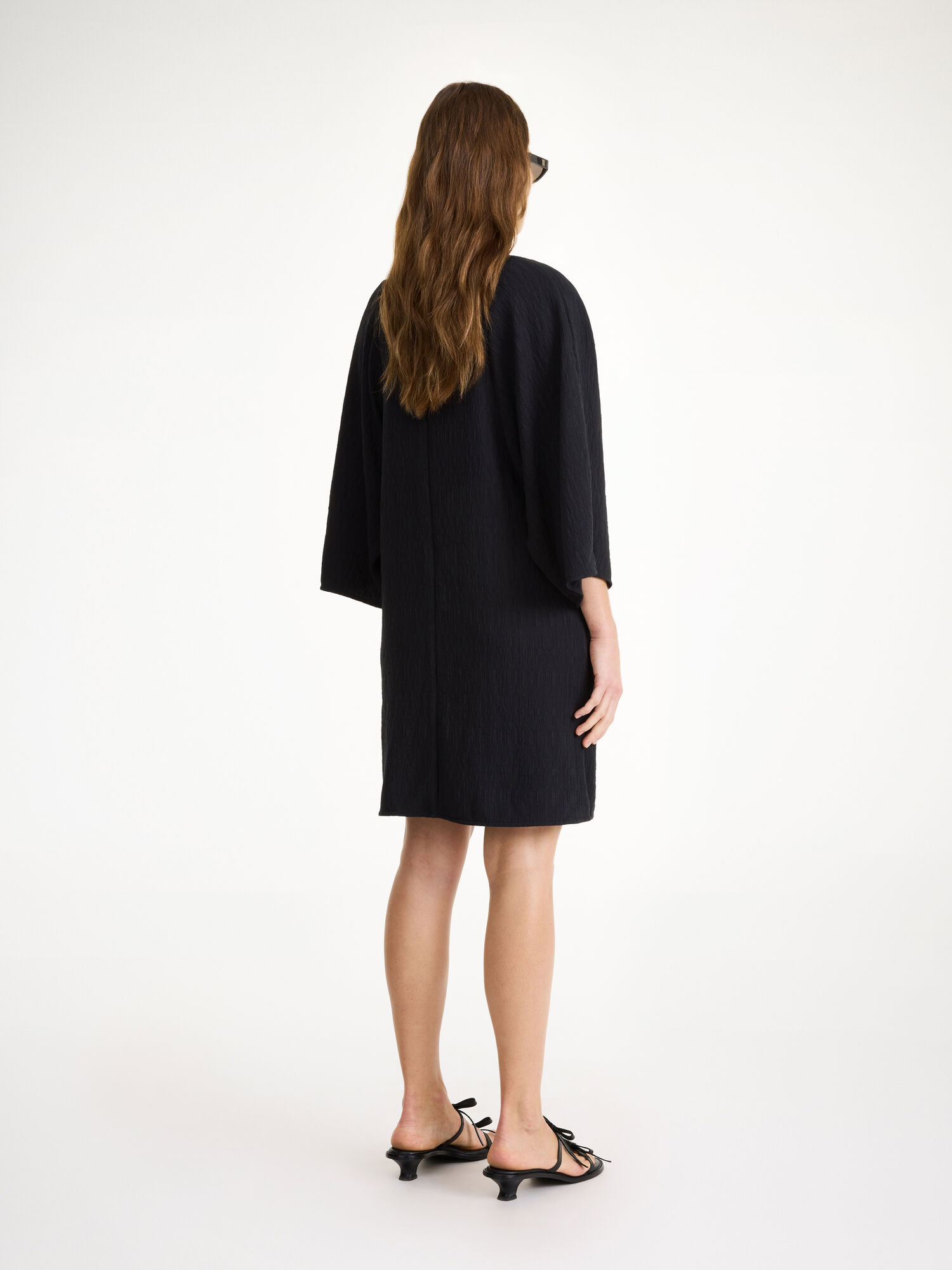 By Malene Birger Carmona Midi Dress Black | UK_BB69527