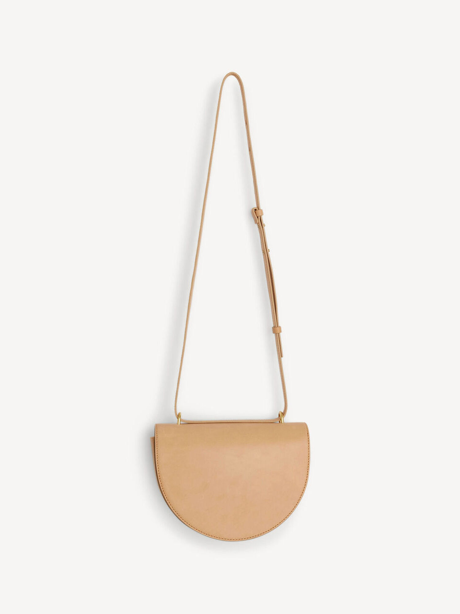 By Malene Birger Cebella Leather Shoulder Bags Tan | UK_BB90690