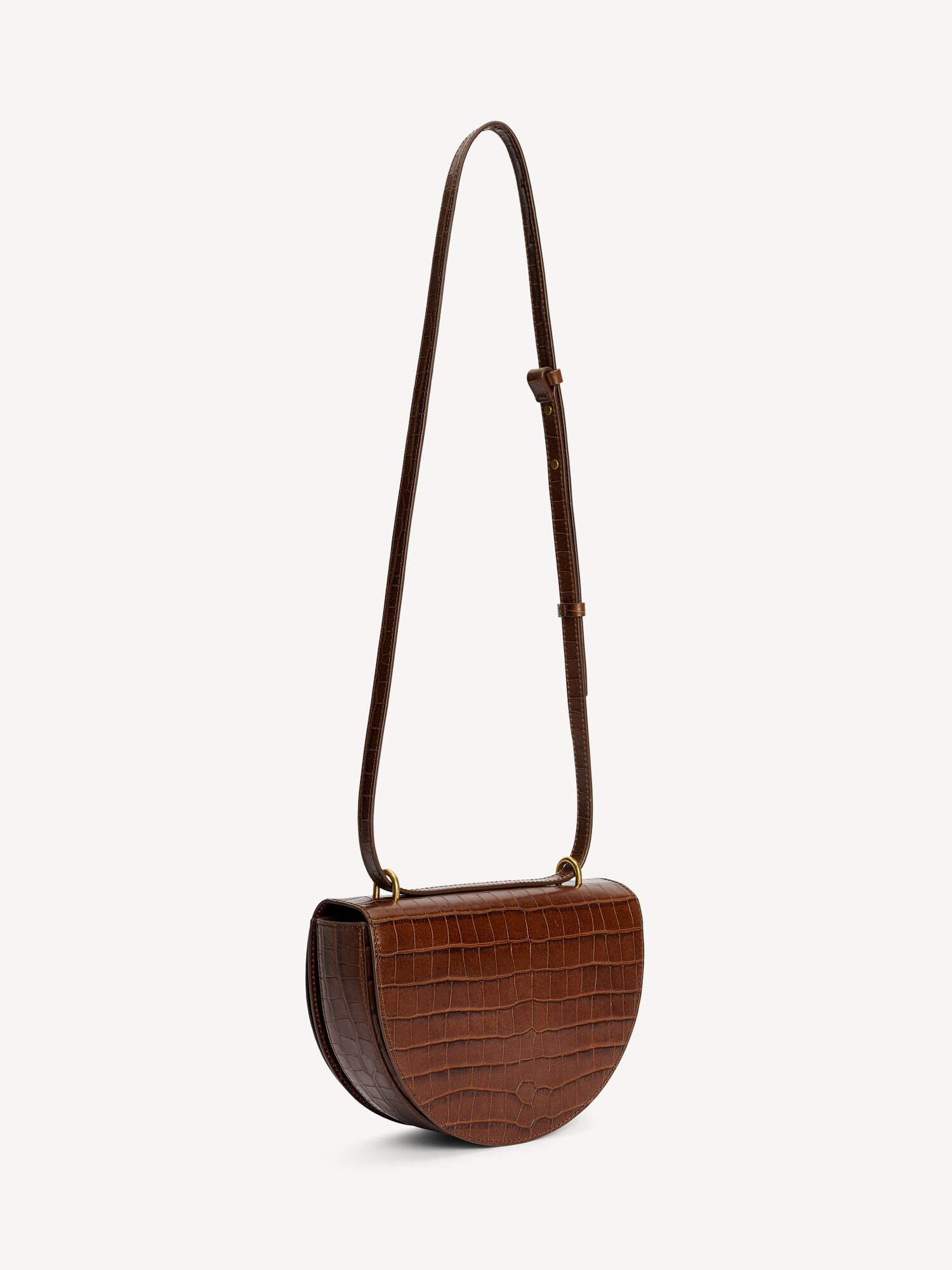 By Malene Birger Cebella Leather Shoulder Bags Bison | UK_BB51380