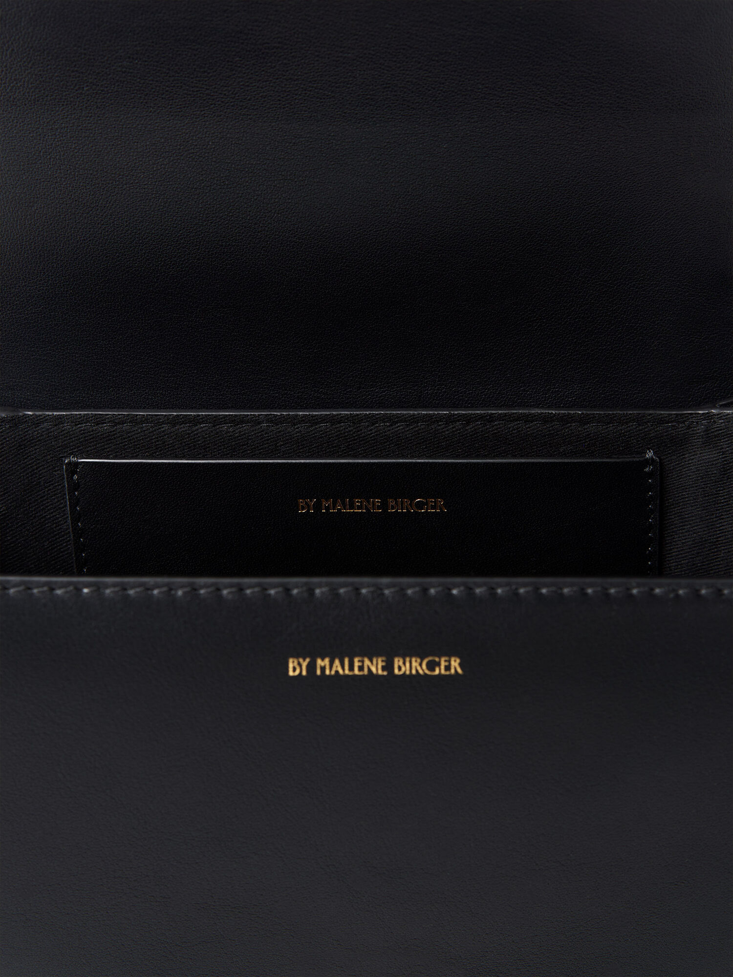 By Malene Birger Cebelle Leather Shoulder Bags Black | UK_BB39168