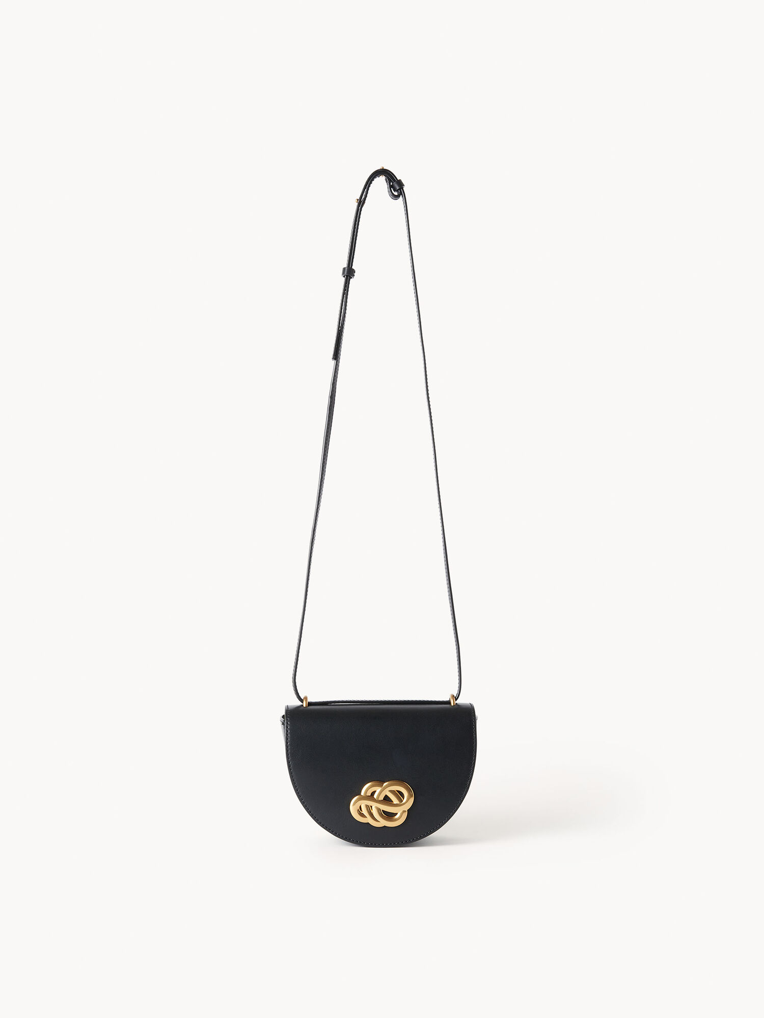 By Malene Birger Cebelle Leather Shoulder Bags Black | UK_BB39168