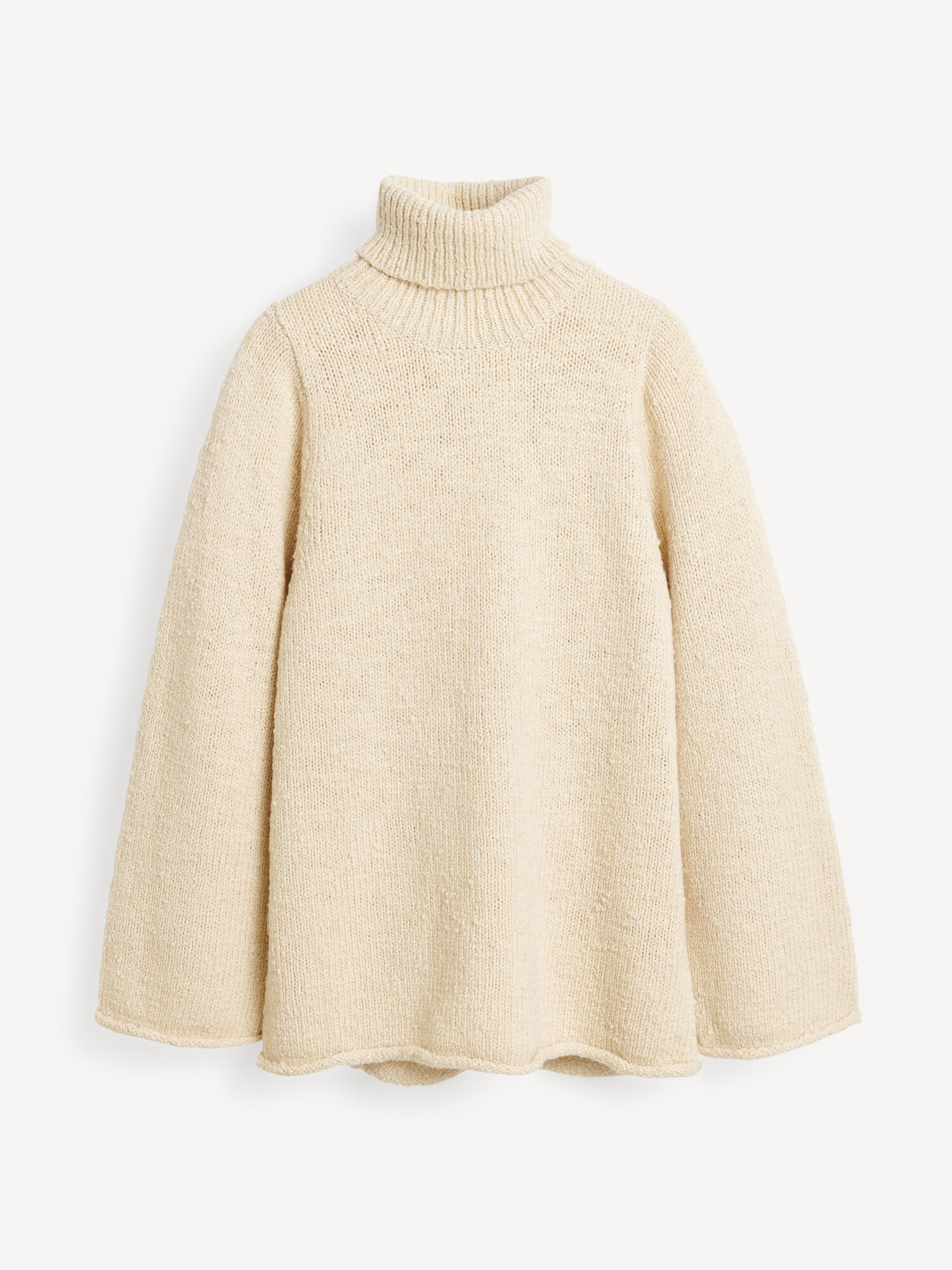 By Malene Birger Charice Wool Sweater Knitwear Oyster Gray | UK_BB95507