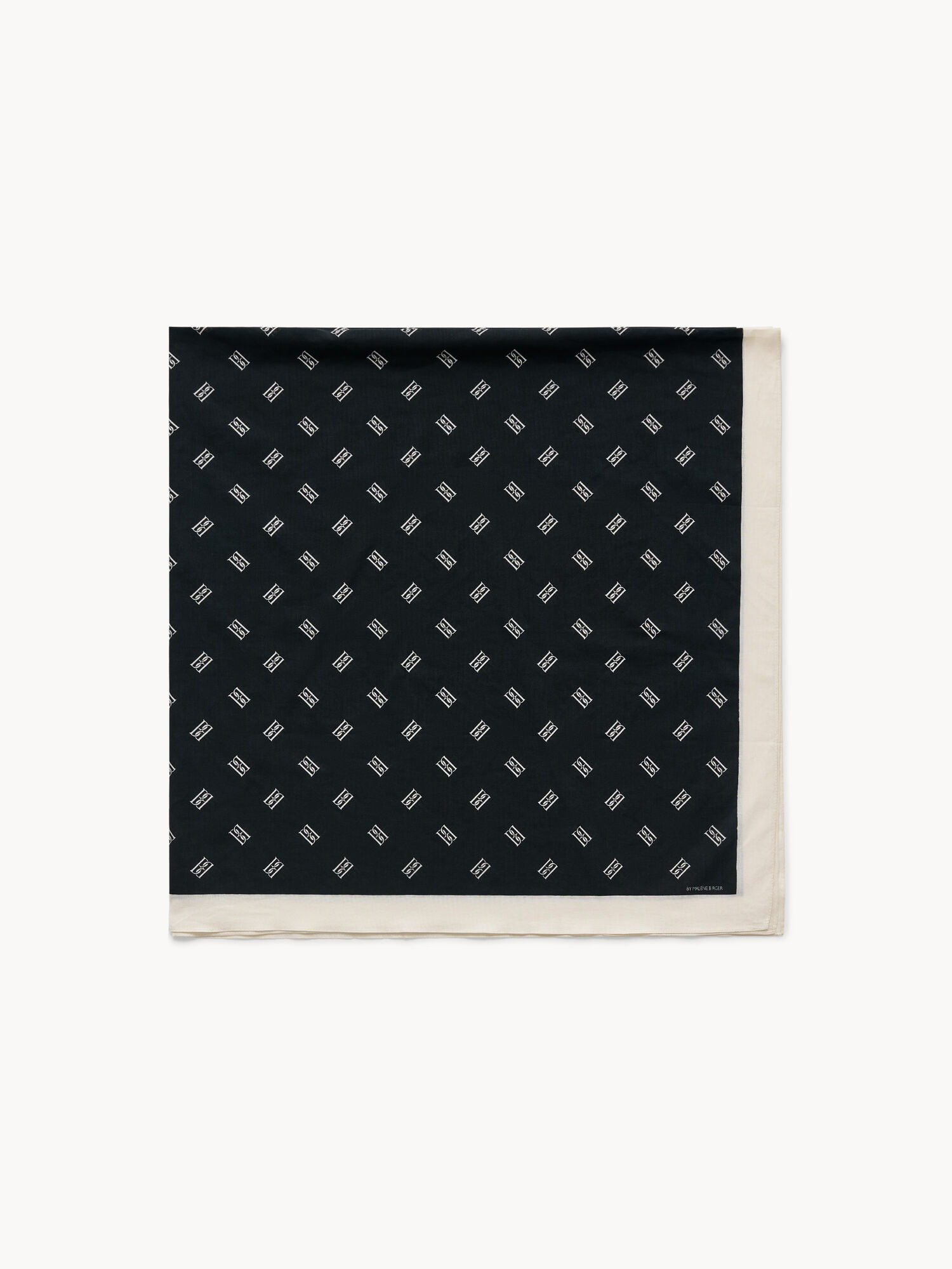 By Malene Birger Cialos Organic Cotton Scarves Black | UK_BB40330