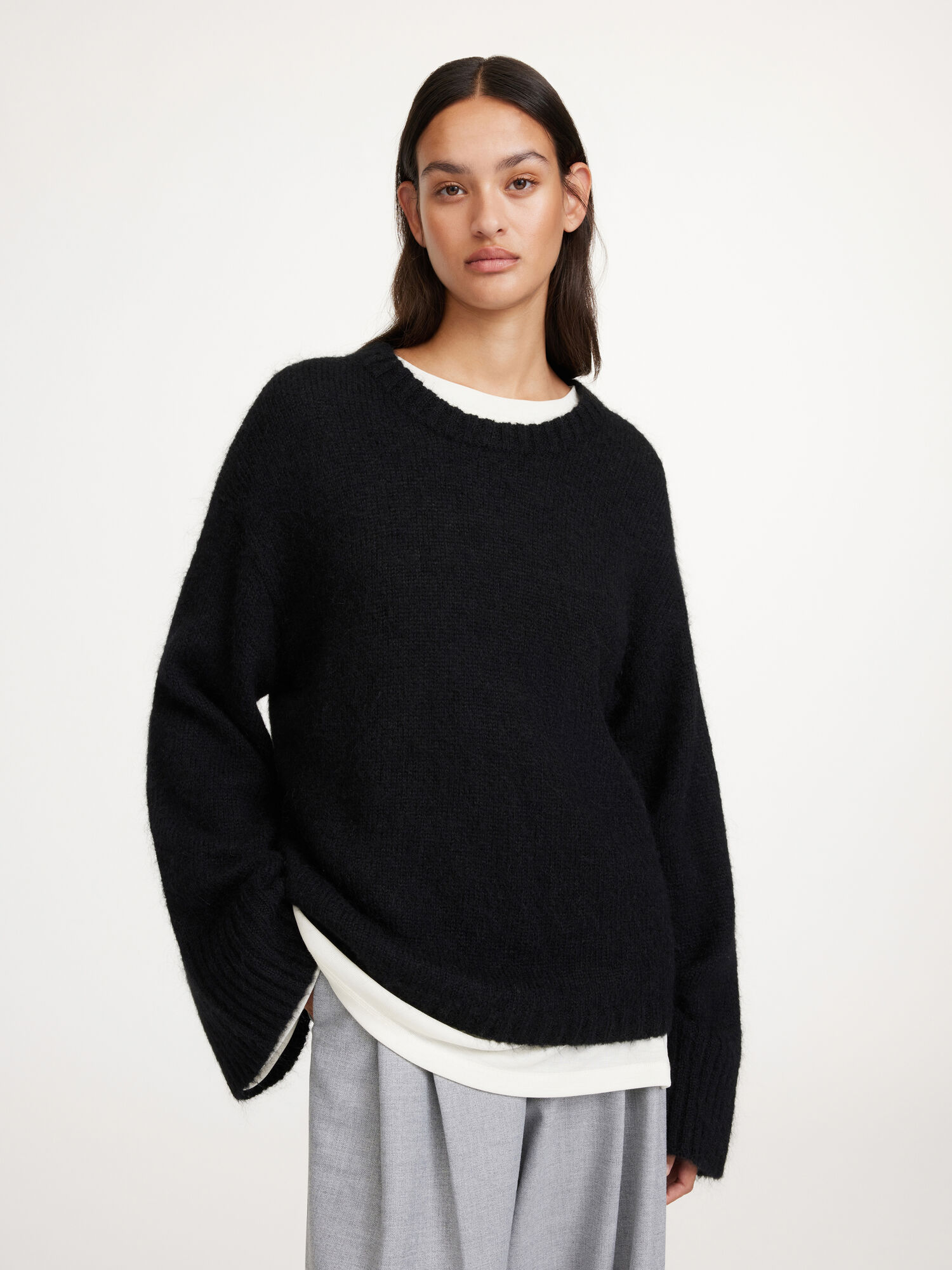 By Malene Birger Cierra Sweater Knitwear Black | UK_BB62913