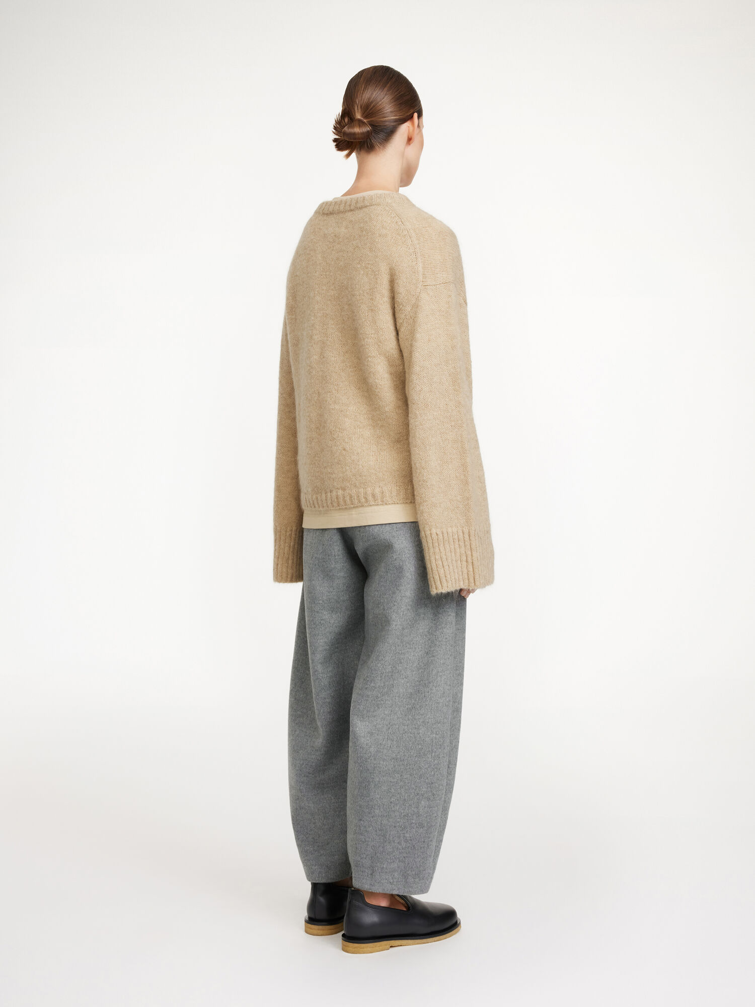 By Malene Birger Cierra Sweater Knitwear Twill Beige | UK_BB99388