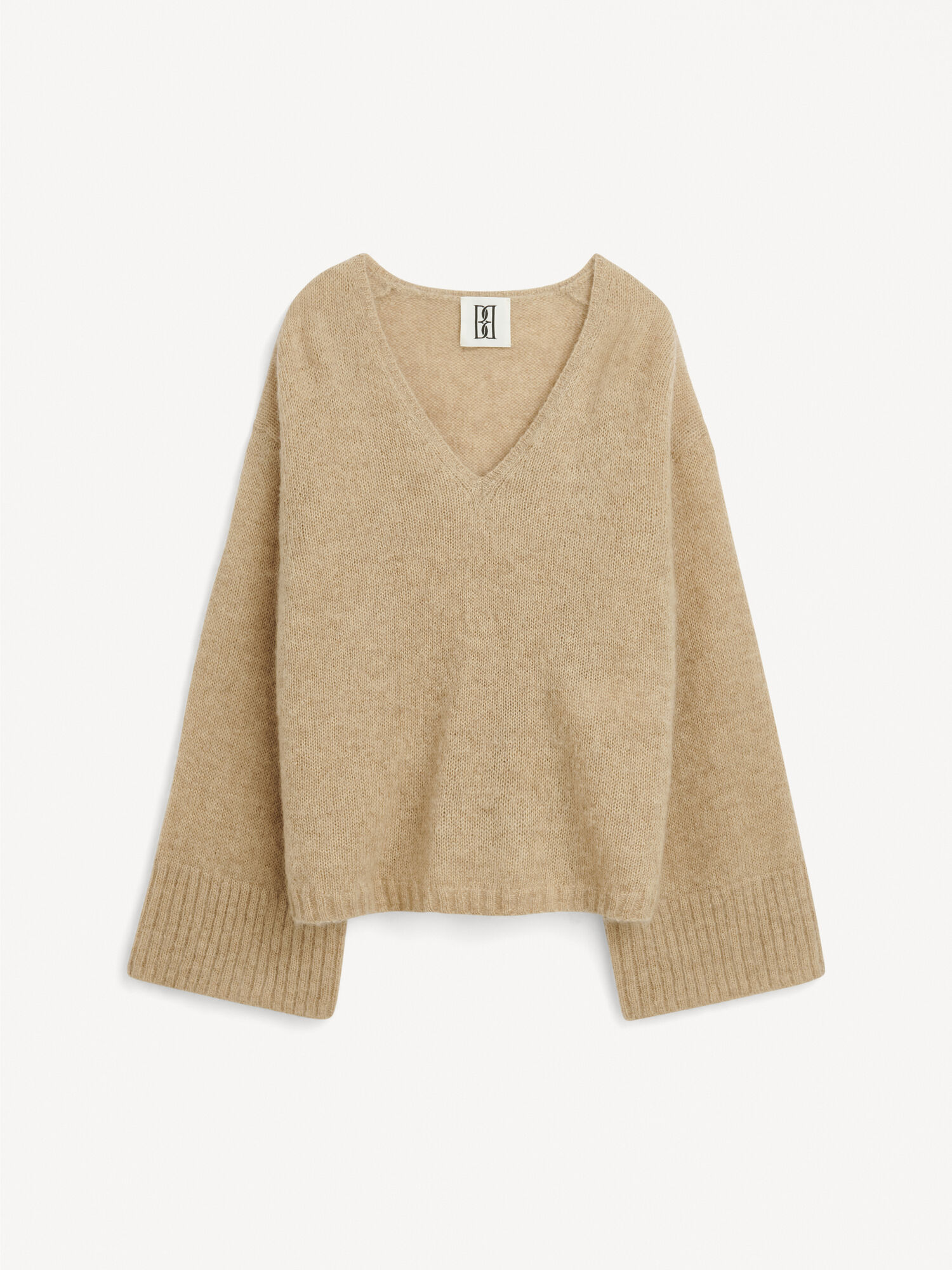 By Malene Birger Cimone Sweater Knitwear Twill Beige | UK_BB96906