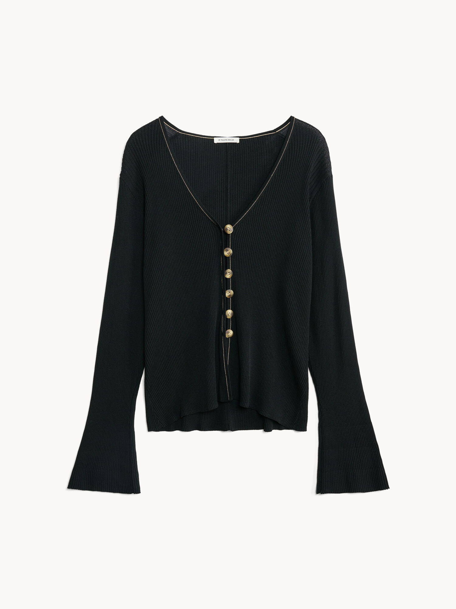 By Malene Birger Cirella Cardigan Knitwear Black | UK_BB92916