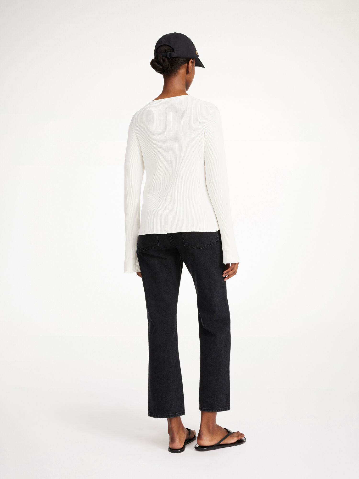 By Malene Birger Cirella Cardigan Knitwear Soft White | UK_BB75698