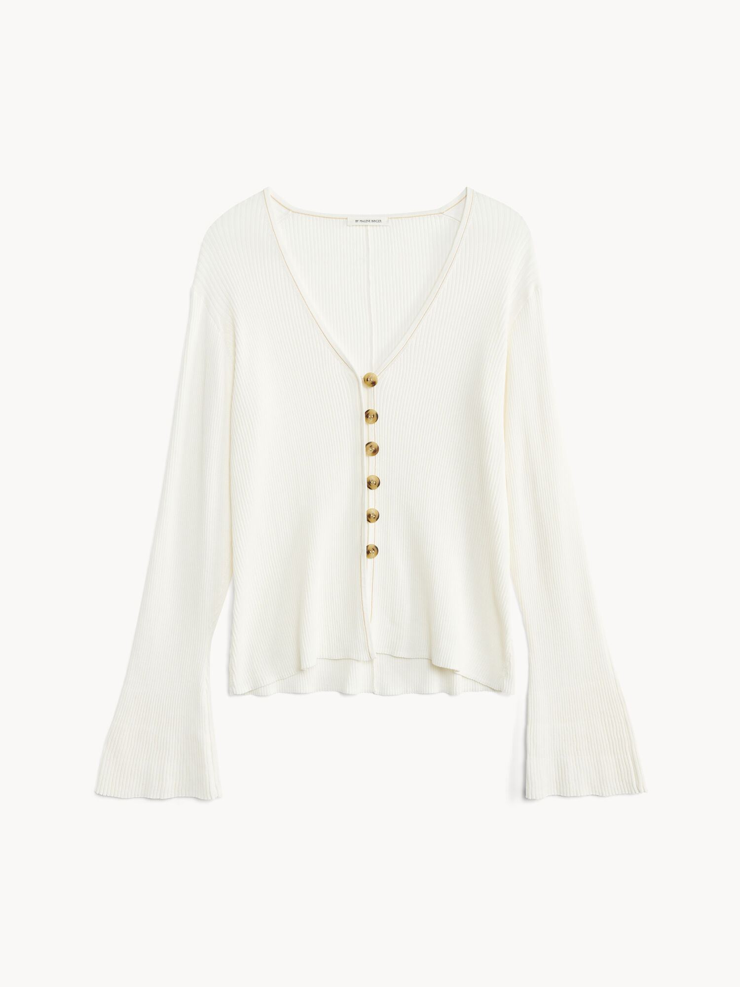 By Malene Birger Cirella Cardigan Knitwear Soft White | UK_BB75698